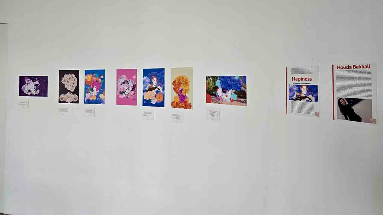 El arte de Houda Bakkali expuesto en Arabia Saudí