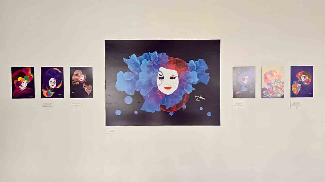 El arte de Houda Bakkali expuesto en Arabia Saudí