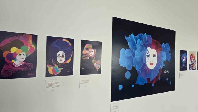 El arte de Houda Bakkali expuesto en Arabia Saudí