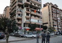 Israel bombardea un edificio residencial en el centro de Beirut Israel bombardea un edificio residencial en el centro de Beirut