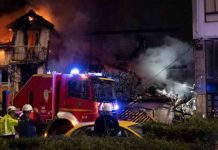 Tres muertos por la explosión, incendio y derrumbe de un edificio en Santander Tres muertos por la explosión, incendio y derrumbe de un edificio en Santander