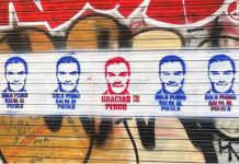La ultraderecha detrás de la falsa bandera de pintadas en favor de Pedro Sánchez La ultraderecha detrás de la falsa bandera de pintadas en favor de Pedro Sánchez