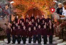 Niños de Ramallah Friends School cantan un villancico para denunciar el genocidio en Palestina Niños de Ramallah Friends School cantan un villancico para denunciar el genocidio en Palestina