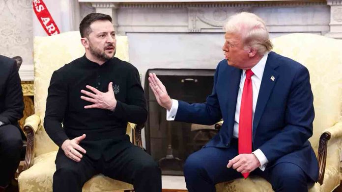 El enfrentamiento Trump - Zelenski bloquea la firma del acuerdo sobre las tierras El enfrentamiento Trump - Zelenski bloquea la firma del acuerdo sobre las tierras