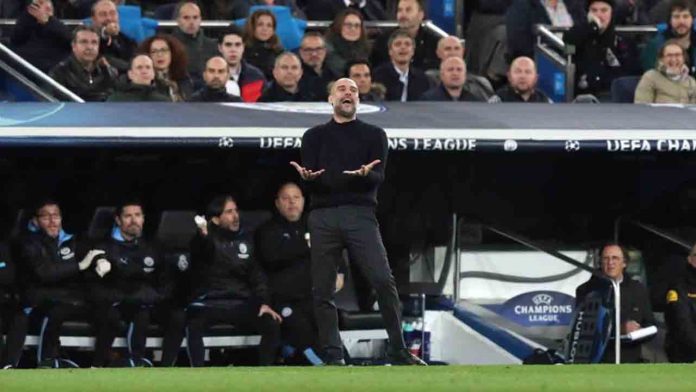 La UEFA amenaza con cerrar una parte del Bernabéu por insultos a Guardiola