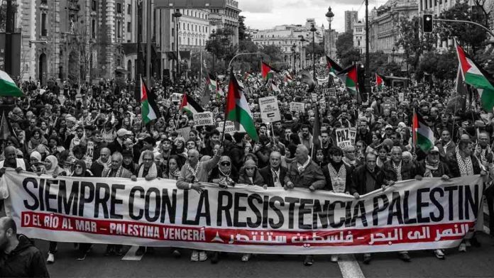 Manifestaciones en toda España para pedir el fin del genocidio en Gaza