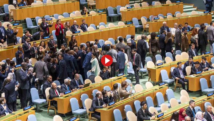 Decenas de países abandonan el discurso de Netanyahu en la ONU
