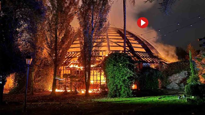 Un incendio destruye parte del restaurante Mas Marroch de los hermanos Roca Un incendio destruye parte del restaurante Mas Marroch de los hermanos Roca