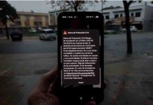 Alerta roja por lluvias torrenciales en el litoral sur de València Alerta roja por lluvias torrenciales en el litoral sur de Valencia