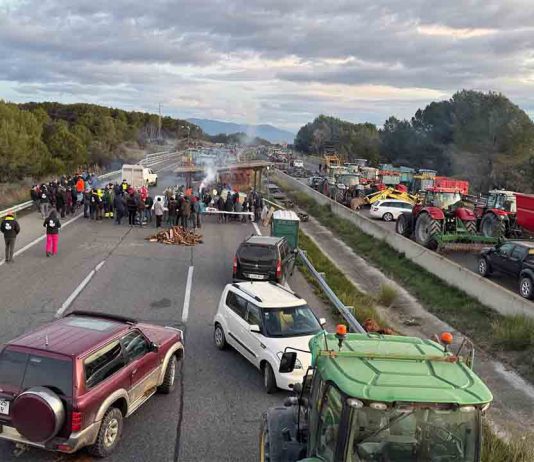 Los agricultores inician bloqueos indefinidos contra el acuerdo con Mercosur Los agricultores inician bloqueos indefinidos contra el acuerdo con Mercosur