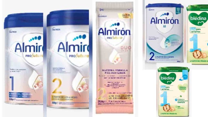 Cinco bebés hospitalizados por posible contaminación en leche de fórmula
