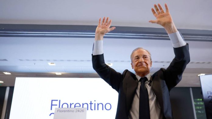 Florentino Pérez revalida la presidencia del Real Madrid con amplia ventaja electoral