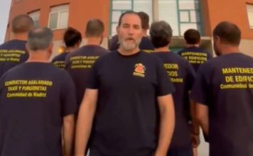 Los bomberos forestales de Madrid aclaran que siguen en primera línea pese a la precariedad laboral Los bomberos forestales de Madrid aclaran que siguen en primera línea pese a la precariedad laboral