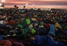 Acampada en Lisboa contra la crisis de la vivienda Acampada en Lisboa contra la crisis de la vivienda